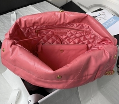Bolsa Chanel 22 Rosa Média Italiana - Romaly Grifes Bolsas