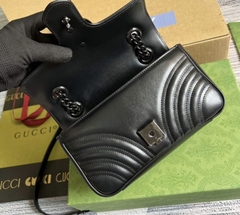 Bolsa Gucci Marmont Mini All Black Italiana na internet
