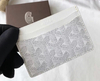 Porta Cartões Goyard Branco Italiana