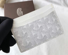 Porta Cartões Goyard Branco Italiana