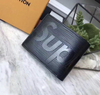 Carteira Louis Vuitton Supreme Preta Italiana