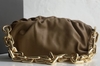 Bolsa Bottega Veneta The Chain Pouch Com Corrente Caramelo Italiana