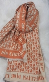 Echarpe Dior Laranja Italiana