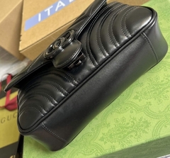 Bolsa Gucci Marmont Mini All Black Italiana