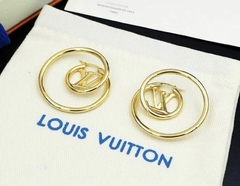 Brinco Louis Vuitton Dourado Italiana