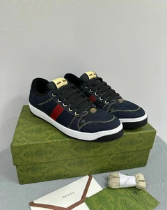 Tênis Gucci Screener Preto Masculino Italiana