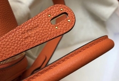 Bolsa Hermès Lindy Laranja Italiana - comprar online