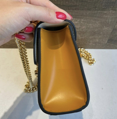 Bolsa Gucci Padlock Off-White com Amarelo Italiana - comprar online