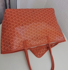 Imagem do Bolsa Goyard St Louis Laranja Média Italiana