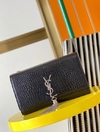 Bolsa YSL Kate Croco Preta Italiana