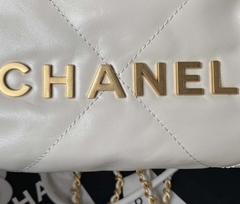 Bolsa Chanel 22 Pequena Branca Italiana - comprar online