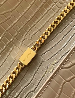 Bolsa YSL Kate Croco Nude Italiana