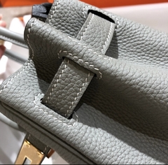 Bolsa Hermes Birkin 25 Cinza Azulado italiana na internet