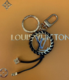 Chaveiro Louis Vuitton Preto Italiana