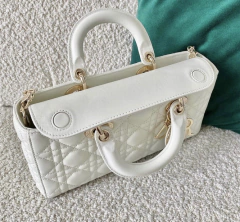 Bolsa Lady D-Joy Branca Italiana - comprar online