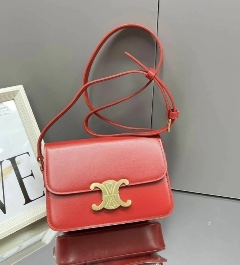 Bolsa Celine Teen Vermelha Italiana
