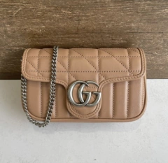 Bolsa Gucci Super Mini Bege Italiana - comprar online