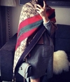 Echarpe Gucci Bege Italiana