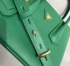Bolsa Prada Double Mini Verde Italiana - Romaly Grifes