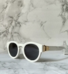 Óculos Louis Vuitton Redondo Branco Italiana