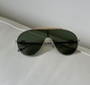 Óculos Loewe Verde e Prata Italiana