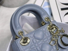 Bolsa Lady Dior Micro Azul Italiana - Romaly Grifes