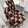 Echarpe Gucci GG Marrom Italiana
