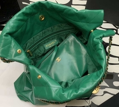Bolsa Chanel 22 Verde Média Italiana - loja online