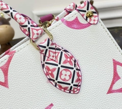 Bolsa Louis Vuitton Onthego PM Rosa Italiana - Romaly Grifes