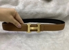 Cinto Hermès Caramelo Dupla Face Italiana