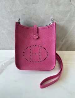 Bolsa Hermès Evelyne 16 Pequena Pink Italiana - comprar online