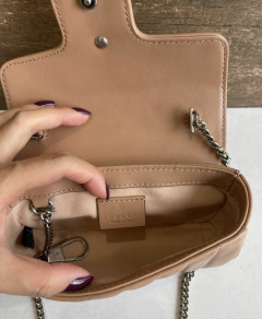 Imagem do Bolsa Gucci Super Mini Bege Italiana