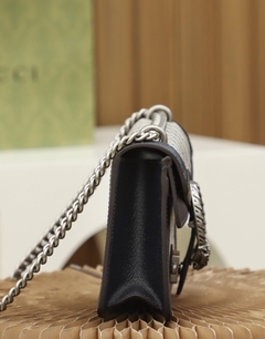 Bolsa Gucci Dionysus Média Preta e Bege Italiana na internet