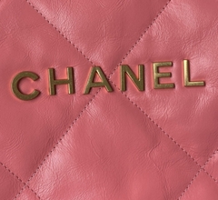 Bolsa Chanel 22 Rosa Média Italiana - comprar online