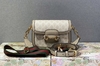 Bolsa Horsebit 1955 GG Mini Off-White Italiana