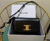 Bolsa Celine Triomphe Preta Italiana