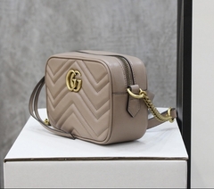 Bolsa Gucci Marmont Mini Nude Italiana - comprar online