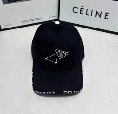 Boné Prada Preto Italiana