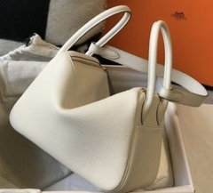Bolsa Hermès Lindy Off White Italiana