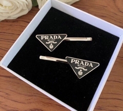 Par Presilha de Cabelo Prada Preta Italiana