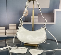 Bolsa Balenciaga Le Cagole XS Branca Italiana - loja online