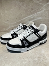 Tênis Louis Vuitton Preto E Branco Masculino Italiana