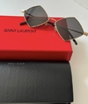 Óculos YSL Preto com Dourado Italiana