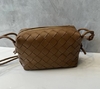 Bolsa Bottega Loop Caramelo Italiana