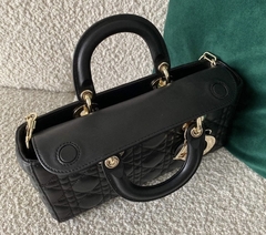 Bolsa Lady D-Joy Preta Italiana - comprar online