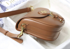 Bolsa Dior Bobby Média Marrom Italiana - Romaly Grifes Bolsas