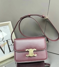 Bolsa Celine Teen Vinho Italiana
