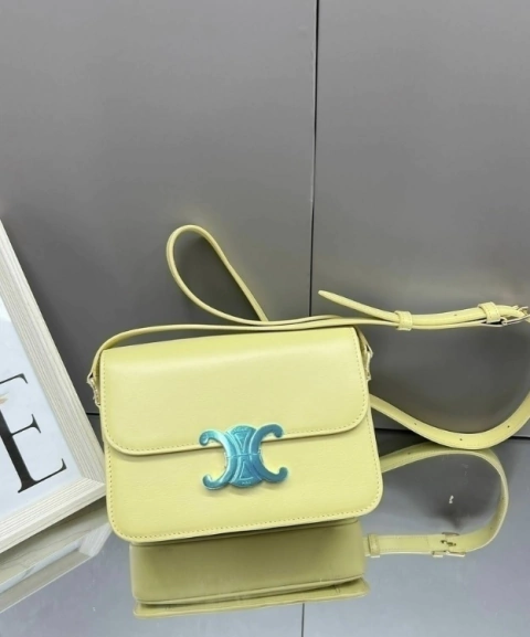 Bolsa Celine Teen Amarelo Italiana