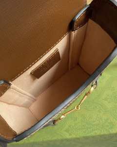 Bolsa Gucci Horsebit 1955 Mini Italiana