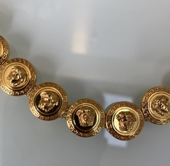 Colar Versace Medusa Medallion Italiana na internet
